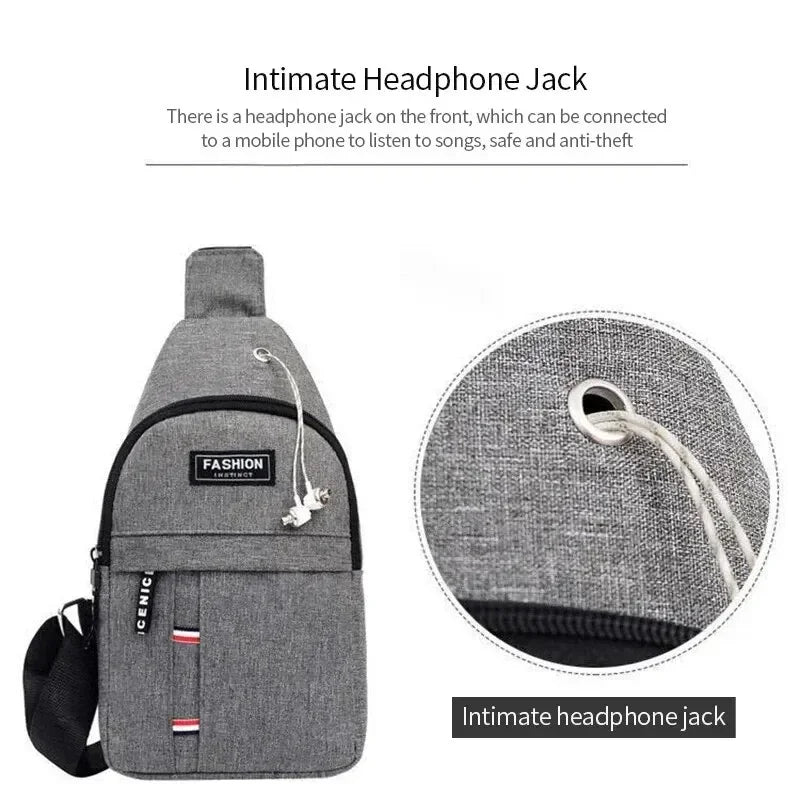 UrbanFlex - Waterproof Men's Sling Bag
