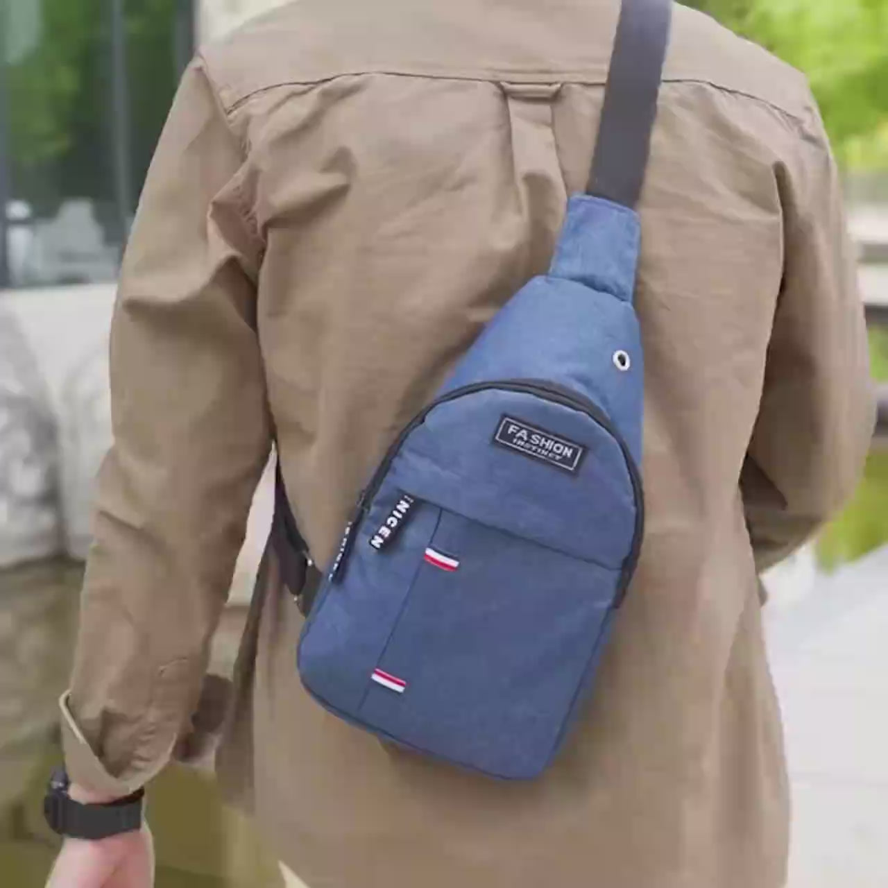 UrbanFlex - Waterproof Men's Sling Bag